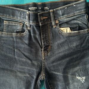 Old Navy boys size 12 blue jeans